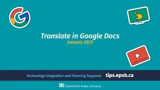 Translate in Google Docs