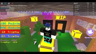 PLAYING ROBLOX GAME MINEBLOX MINECRAFT MINIGAMES