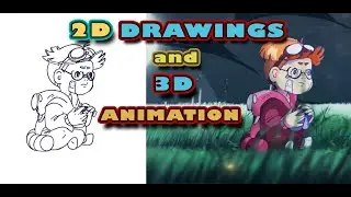 2D DRAWINGS to 3D ANIMATION | Griffin Animation Academy