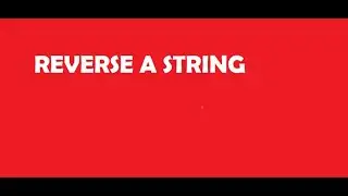 String reverse | Reverse a string | C++