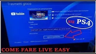 COME FARE UNA  LIVE SU PS4 SENZA LAG! (FACILE GUIDA)