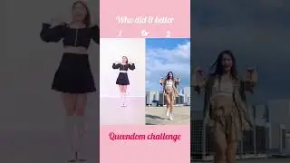 RedVelvet - Queendom __ who did it better 1 or 2 #kpop #redvelvet #queendom #shorts