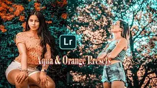 How To Edit Aqua & Orange Presets - lightroom free presets - lightroome mobile tutorial