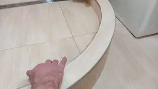 Вся кухня и ванная в кафеле