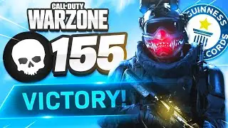 155 SQUAD KILL RECORD in WARZONE! *NEW* WORLD RECORD! (Call of Duty WARZONE)