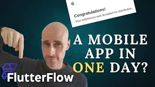 How I Built a Mobile App in 1 Day with FlutterFlow (Full Walkthrough)
