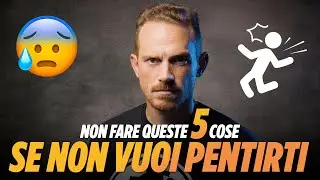 NON FARE COME ME! 5 ERRORI da non fare per non fare questa figura se vuoi diventare professionista