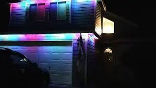 Easy Tutorial:  Under Eave Christmas Light Show using Falcon F16v3 and Xlights