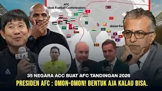 GEMPAR! Presiden AFC tantang balik yang mau buat tandingan AFC non Timteng : Gak akan berhasil HAHA