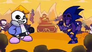 Stress but Sans and Majin Sonic sing it