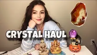 Crystal shop haul for beginners!