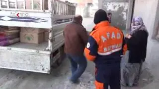 AFAD, 3 bin Suriyeliye yardım eli uzattı \ 12 12 2013 \ BATMAN
