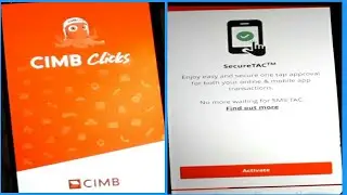 Cimb click TAC Activate kaise karen !! How to Activate TAC cimb click