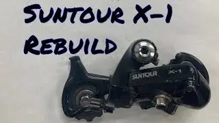 How To Rebuild a Suntour XC Expert, XC Comp, XC LTD, X-1 Derailleur