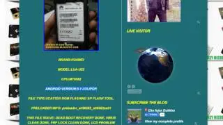 HUAWEI LUA U22 5 1 OFFICIAL FRP FIX DEAD FIX FIRMWARE FLASH FILE LINK