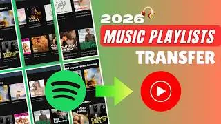 Transfer Your Playlists from Spotify to YouTube Music | PlaylistGo Tutorial