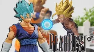 Dragon Ball: Vegetto SSJ Blue y Gohan SSJ 2 (Kame Hame Ha) - Review de figuras - GearBest