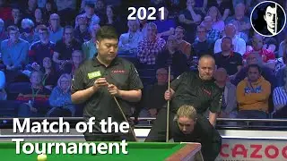 Match of the Tournament | John Higgins vs Yan Bingtao | 2021 Champion of Champions SF ‒ Part 1