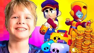 Открываю ГОРЫ ЯЩИКОВ! Получаю ФЭНГА и МАКС. BRAWL STARS. BRAWL PASS