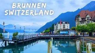 Brunnen Switzerland is a Cute Lake Town