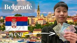 20 USD challenge in Belgrade, Serbia 🇷🇸 (Travelling on a budget is not as hard as you think)