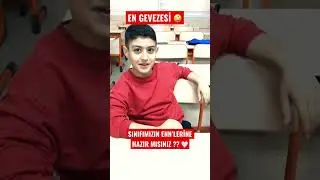 SINIFIMIZIN ENN’LERİNE HAZIR MISINIZ !!! ✨😂 #shorts #minivlog