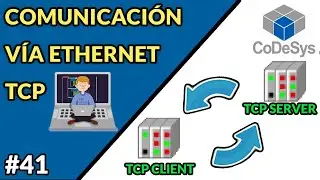 🔵✅CODESYS 3.5 -PROTOCOL ETHERNET TCP / TCP_SERVER & TCP_CLIENT