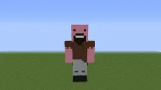 как построить нотча(Notch) в minecraft