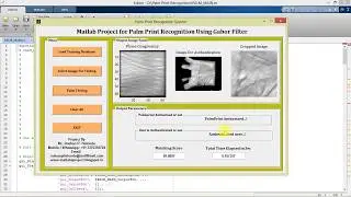 Matlab Project with Source Code Palmprint Recognition Using Image Processing