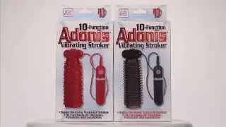 10 Function Adonis Vibrating Strokers (SE-0970-10-3)
