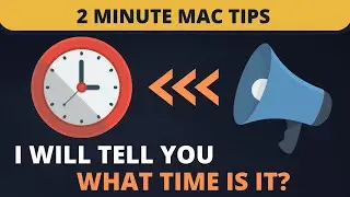 Get Your Mac to Say the Time in Your Native Language