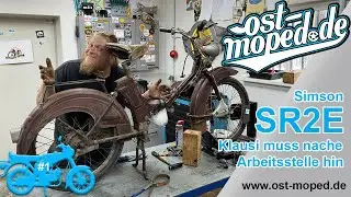 Simson SR2 | Klausis Großbaustelle 🤓 | ost-moped.de