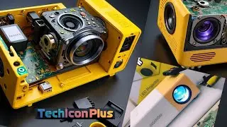 Projector Teardown |  How does the projector work? Let's Find Out! #pocketprojector #techiconplus