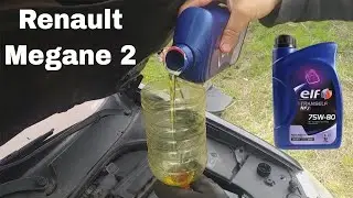 CHANGE/FILLING GEARBOX OIL RENAULT MEGANE 2