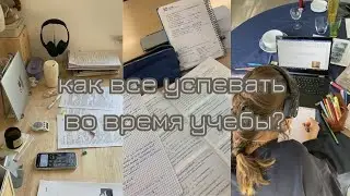 как все успевать во время учебы?  советы, лайфхаки в школу