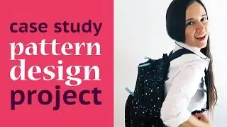 How To Design Handbags and Backpacks Using Vector Repeat Patterns - Hessa Bags Case Study: