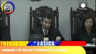 90 AÑOS DE CARCEL POR MASACRE DE 22 PERSONAS A GUERRILLERO GUATEMALTECO CONDENADO