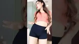 Tiktok celana ketat apem tebel