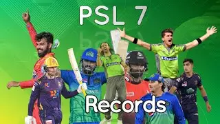 Psl 7 Records 2022 || Psl Most Sixes || Psl Most Catch ||Psl Batting and Bowling Records