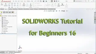 Sheet Metal 3 : SOLIDWORKS Tutorial for Beginners #CaddShip 16