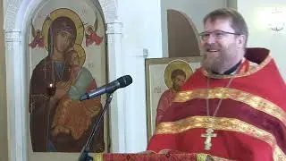 Проповедь на Литургии 12.05.2025. свящ. Александр Константинов (слабый звук)