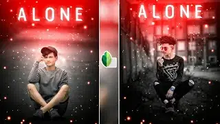 Alone Photo Editing Snapseed | Snapseed Breakup Photo Editing | Snapseed Photo Editing Tricks