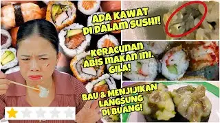 BELI SUSHI RATING TERBURUK DI GRAB FOOD!