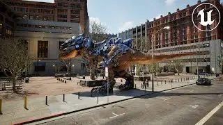 Ark in Unreal Engine 5 - Rex meets The Matrix Demo