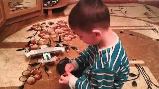 лего сити грузовой самолет 60021 видео