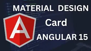 Angular Material Card Tutorial | How to use Material Card in Angular | Urdu/Hindi