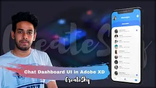 Chat Dashboard in Adobe XD | CreateSky