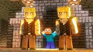 The Epic Rescue of HEROBRINE - Alex and Steve Adventures (Minecraft Animation) X Daku song #daku