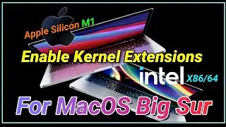 Enable KERNEL Extensions on MacOS Apple Silicon or Intel!!!