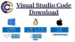 Visual Studio Code Downlaod | Coding Docks